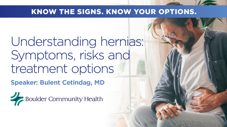 Understanding hernias: Symptoms,  risks and treatment options - Free Online Health Lecture