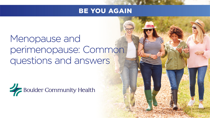 BCH Lecture: Menopause and Perimenopause: Common Questions and Answers Thumbnail