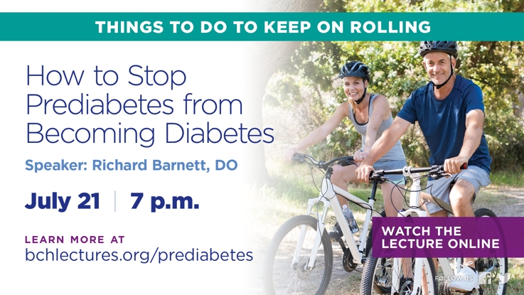 How to Stop Prediabetes from Becoming Diabetes: Free Online Health Lecture