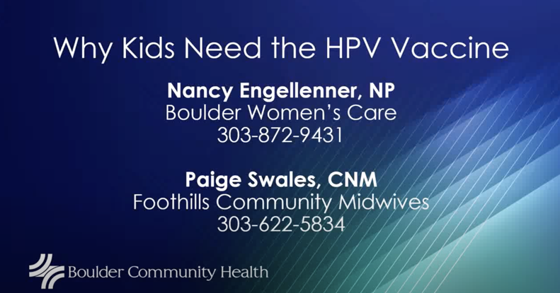 BCH Lecture: Why Kids Need the HPV Vaccine Thumbnail