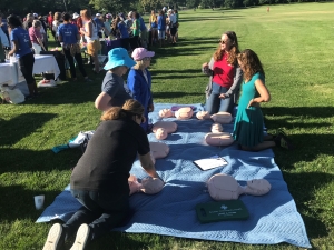 bch boulder community health walk with a doc 2nd birthday training for cpr hands-only cpr training 